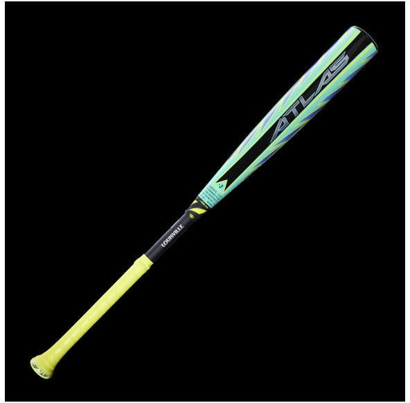 Louisville Slugger 2026 Atlas Hybrid Green (-3) Bbcor Baseball Bat Wbl4231010 - Yellow Black