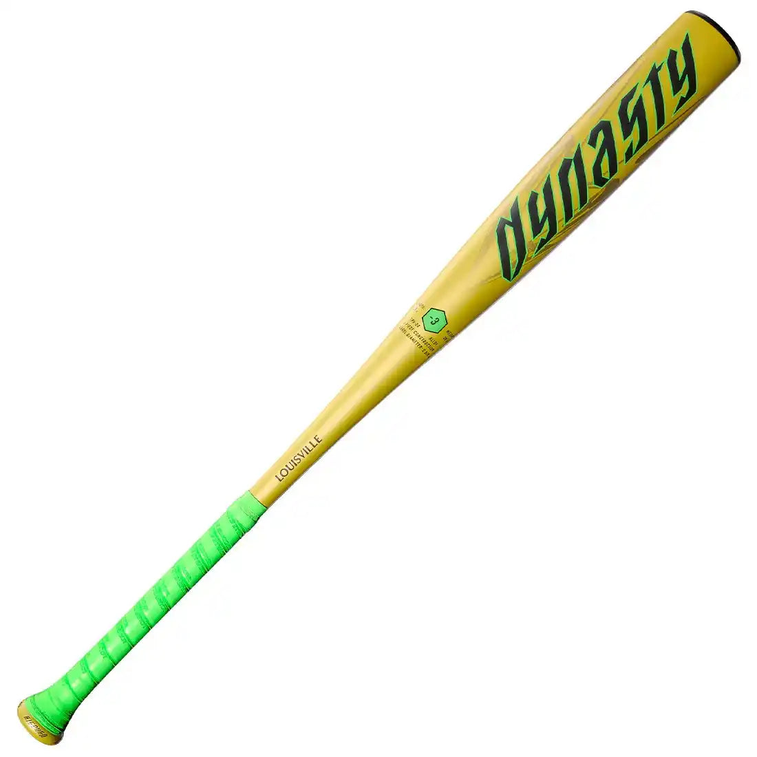 Louisville Slugger 2026 Dynasty (-3) Bbcor Bat Wbl4162010 - Yellow Green