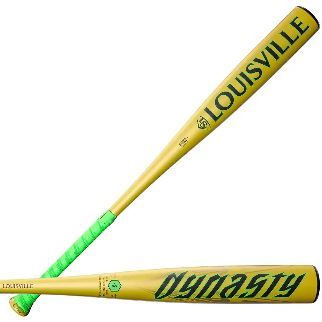 Louisville Slugger 2026 Dynasty (-3) Bbcor Bat Wbl4162010 - Yellow Green