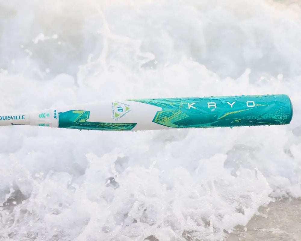 Louisville Slugger 2026 Kryo (-10) Fastpitch Bat Wbl4135010 - Teal White