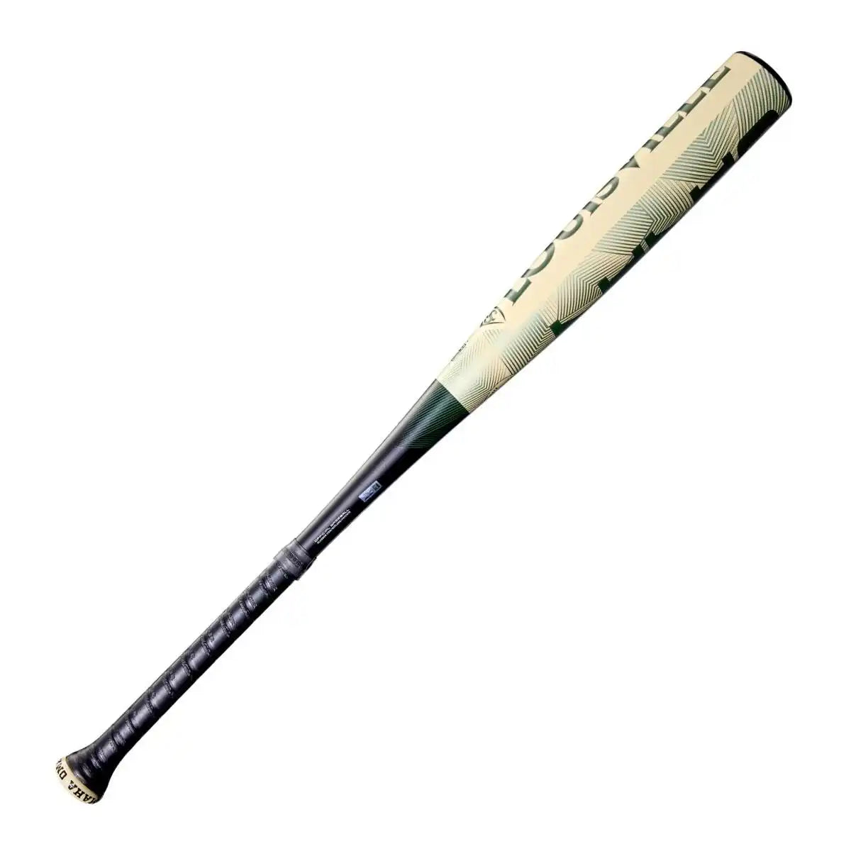 Louisville Slugger 2026 Omaha (-3) Bbcor Bat Wbl4117010 - Black Cream Green