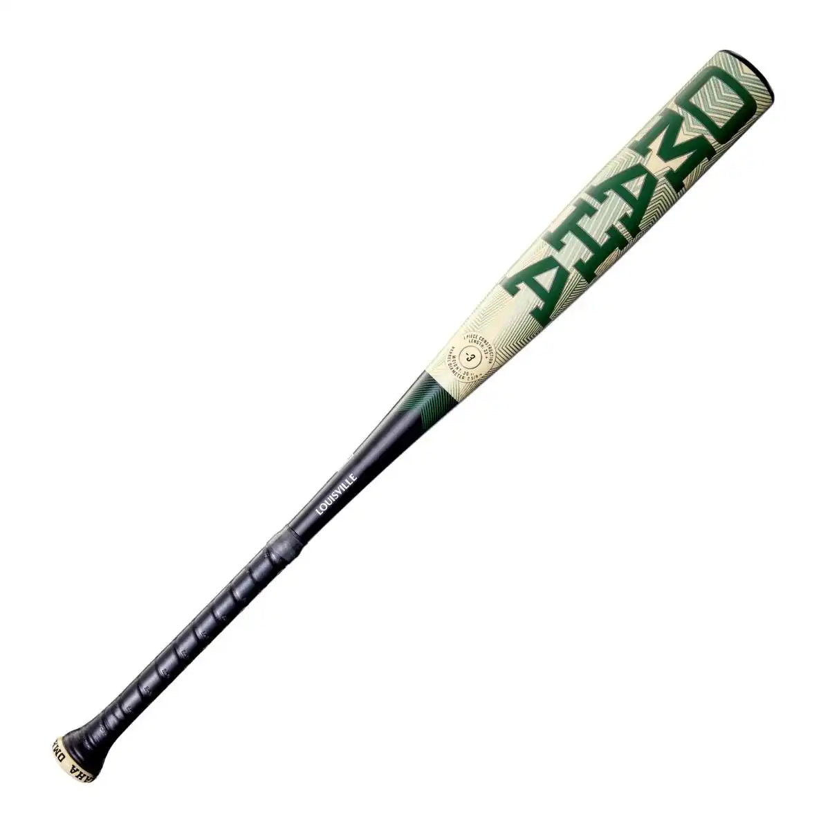 Louisville Slugger 2026 Omaha (-3) Bbcor Bat Wbl4117010 - Black Cream Green