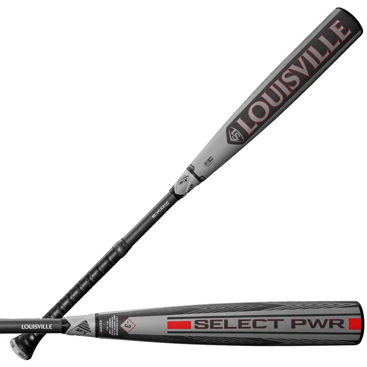 Louisville Slugger 2026 Select Pwr (-3) Bbcor Bat Wbl4115010 - Black Red Gray