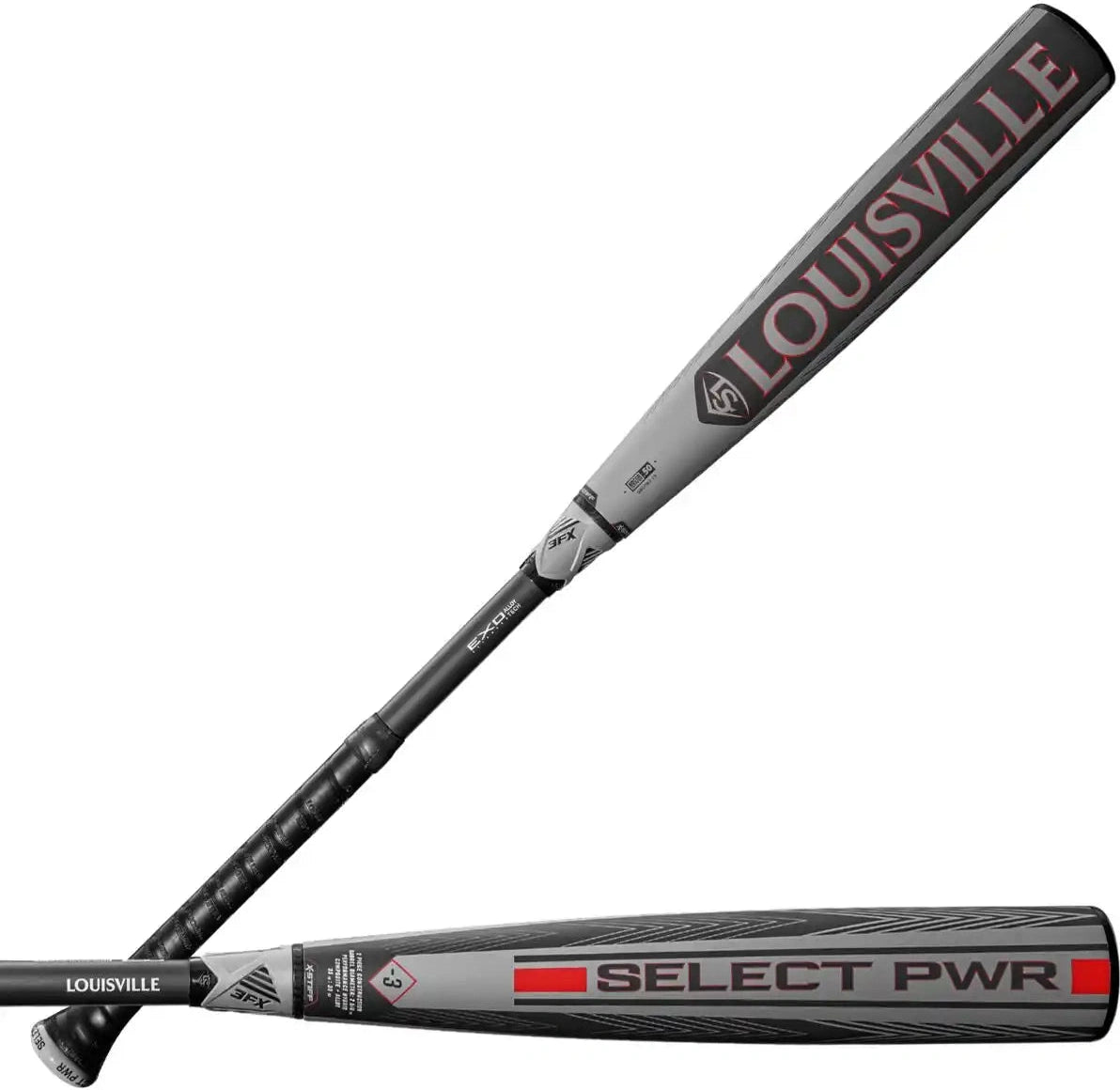 Louisville Slugger 2026 Select Pwr (-3) Bbcor Bat Wbl4115010 - Black Red Gray