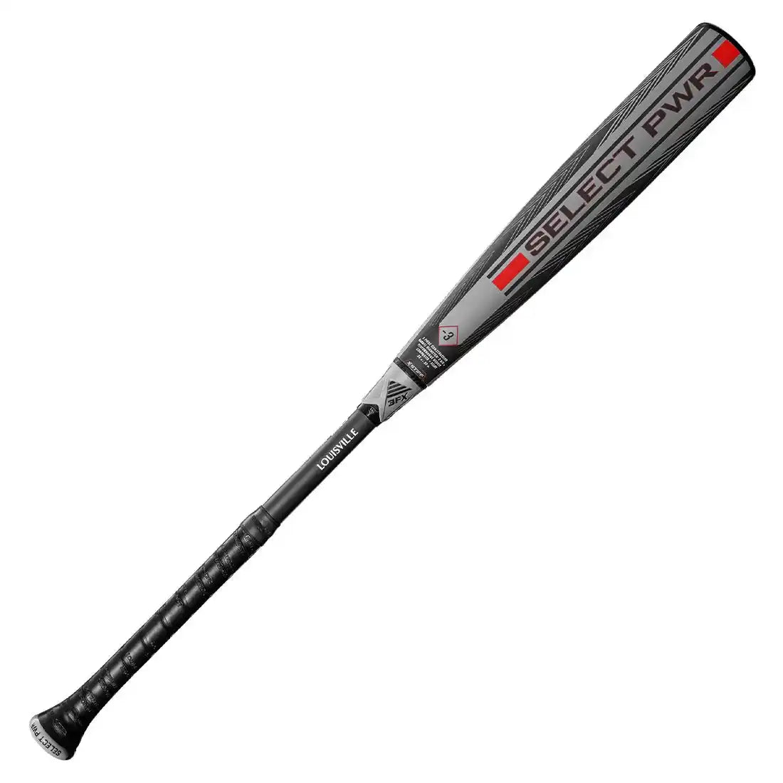 Louisville Slugger 2026 Select Pwr (-3) Bbcor Bat Wbl4115010 - Black Red Gray