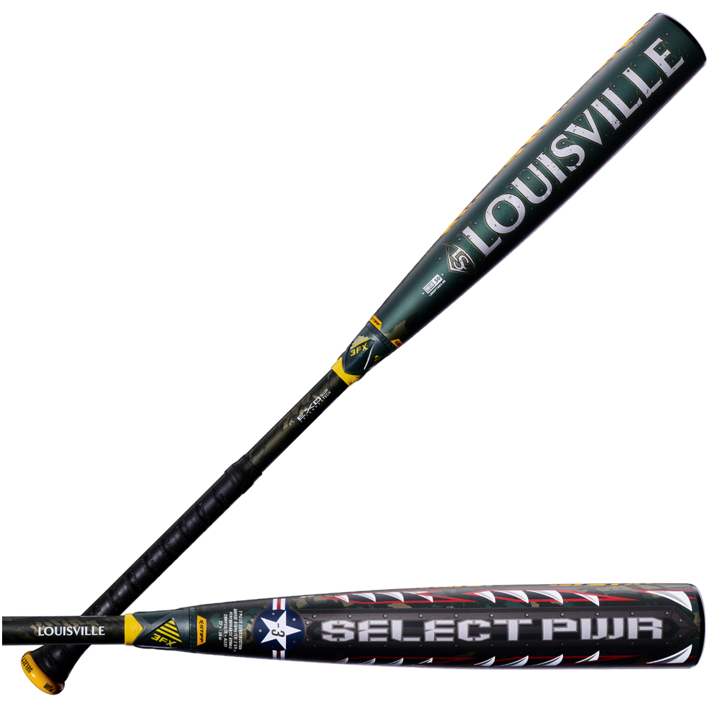 Louisville Slugger 2026 Select Pwr Tigershark (-3) Bbcor Bat Wl2700201 - Black