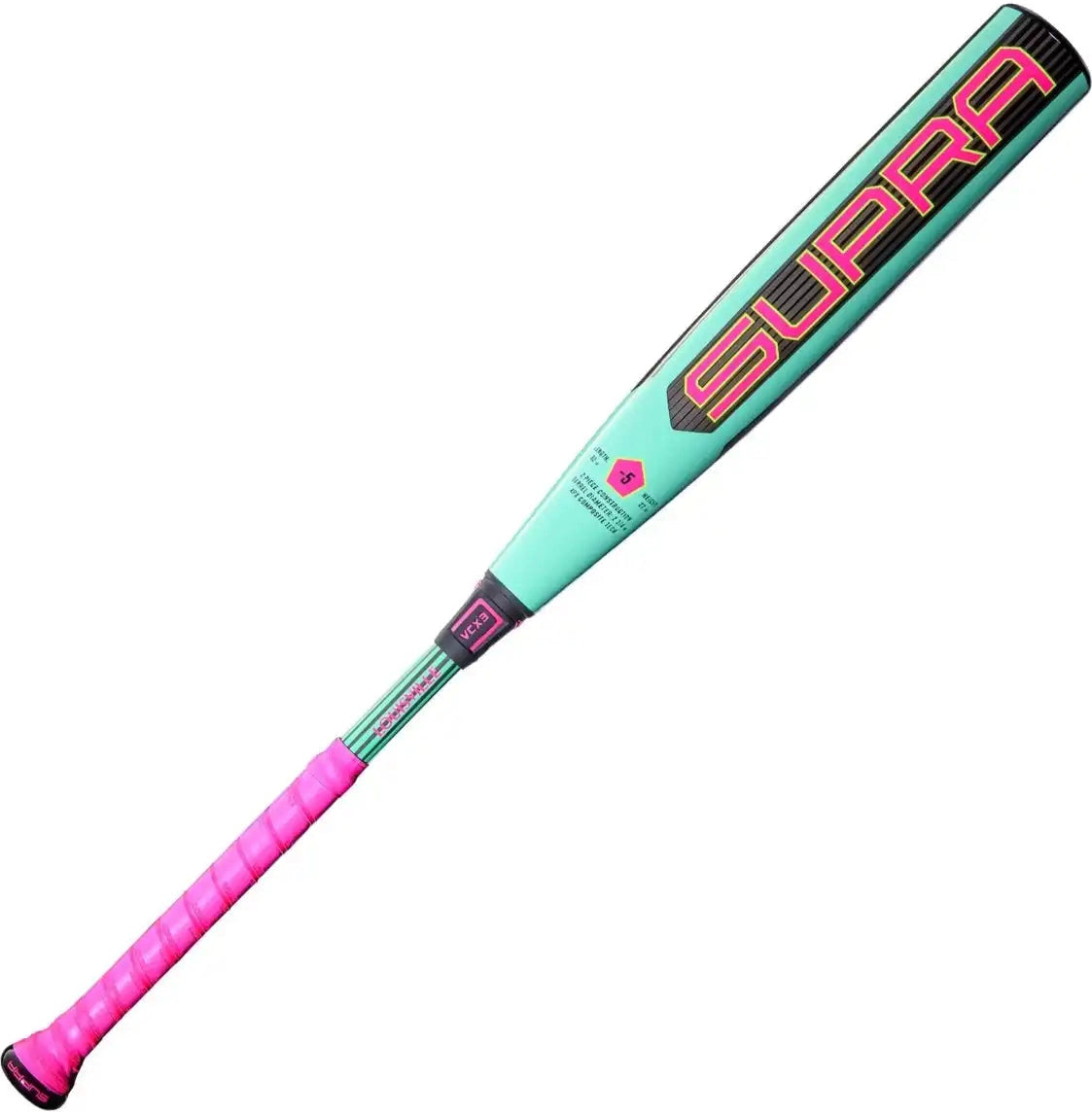 Louisville Slugger 2026 Supra (-5) Usssa 2 3/4’’ Bat Wbl4120010 - Mint Green Pink