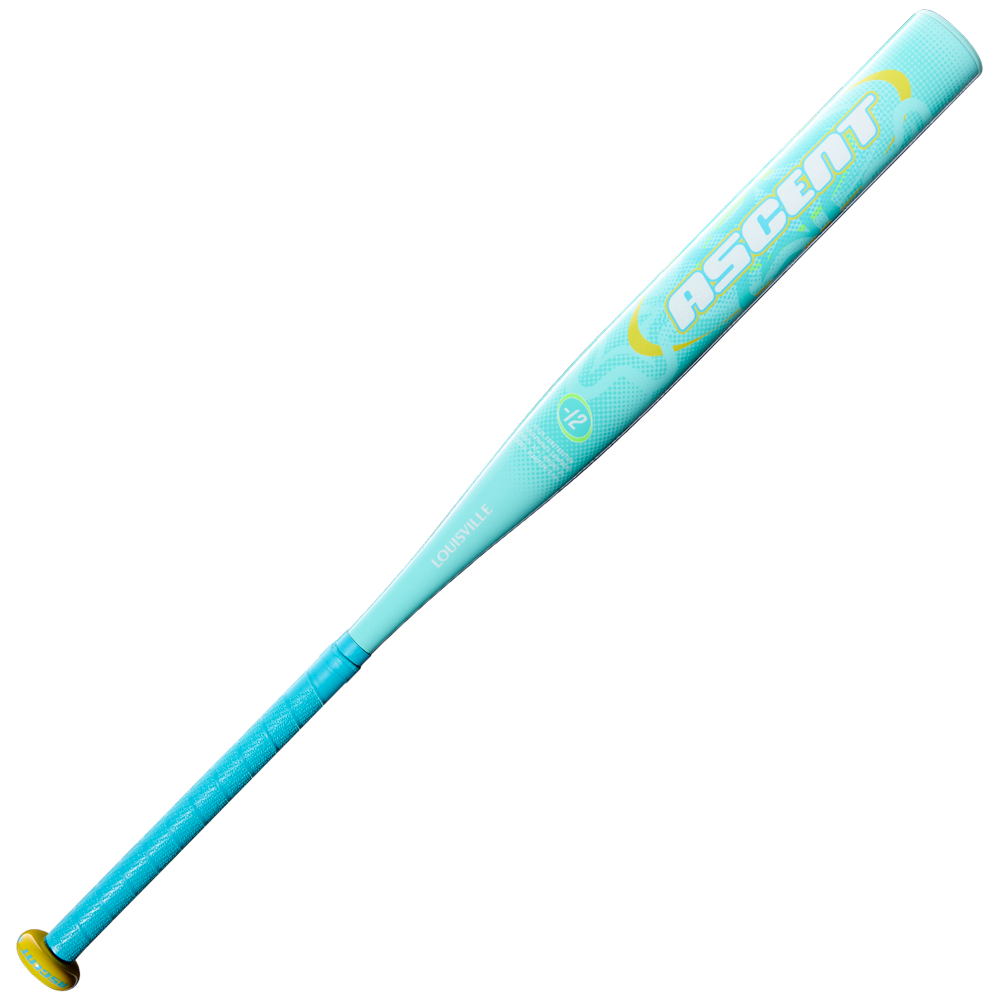 Louisville Slugger 2027 Ascent Fastpitch (-12) Bat Wbl428001 - Green-turquoise Yellow