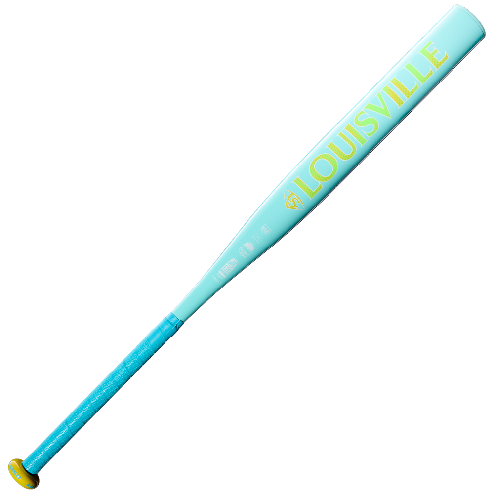 Louisville Slugger 2027 Ascent Fastpitch (-12) Bat Wbl428001 - Green-turquoise Yellow