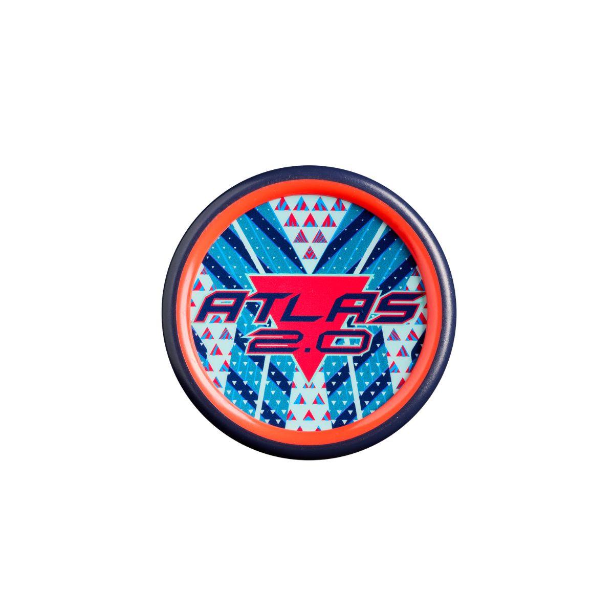 Louisville Slugger 2027 Atlas 2.0 (-3) Bbcor Bat Wbl4248010 - Teal Blue Red