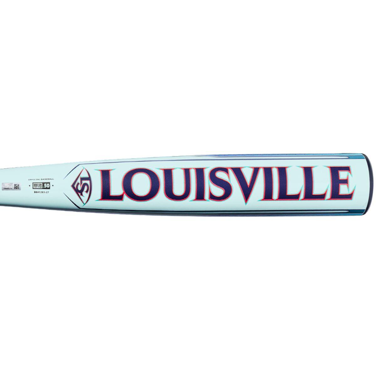 Louisville Slugger 2027 Atlas 2.0 (-3) Bbcor Bat Wbl4248010 - Teal Blue Red