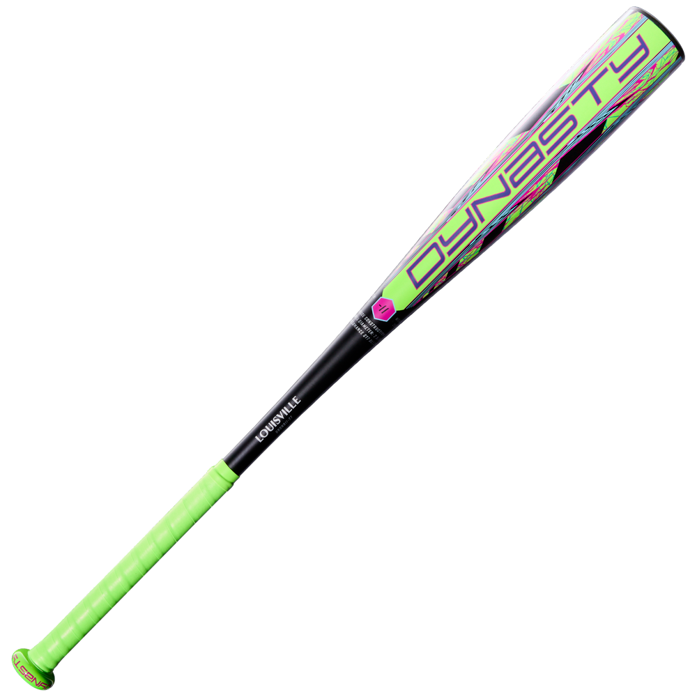 Louisville Slugger 2027 Dynasty (-11) Usa Approved Bat Wl2700101 - Neon Green Black
