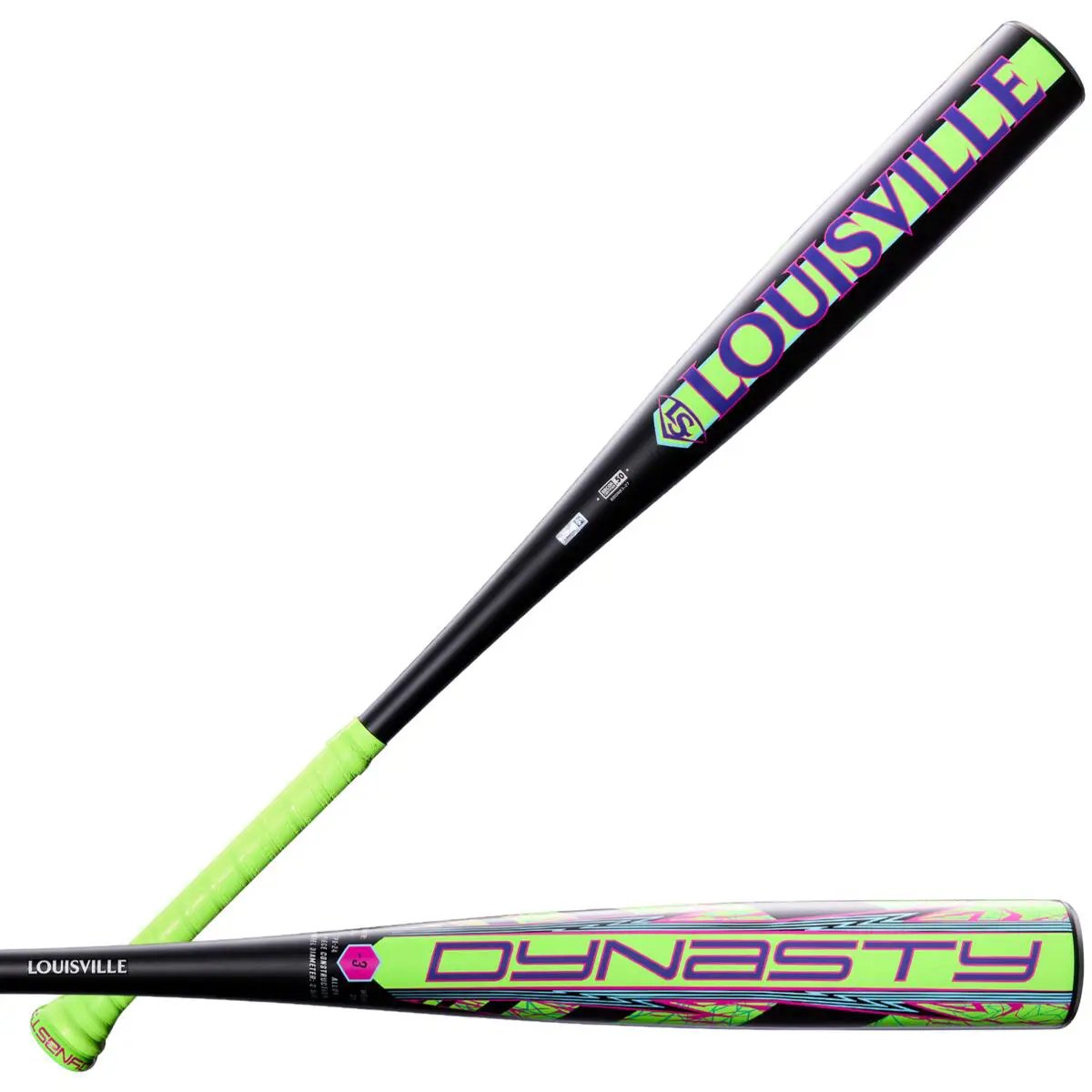 Louisville Slugger 2027 Dynasty (-3) Bbcor Bat Wbl4250010 - Lime Black