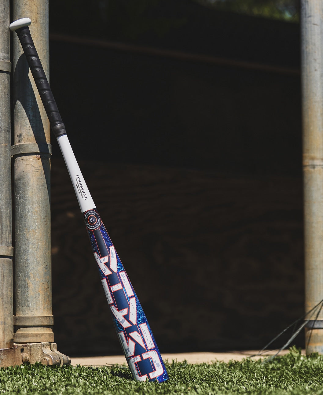 Louisville Slugger 2027 Omaha Usa (-10) Baseball Bat - Navy White