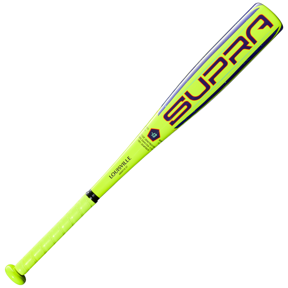 Louisville Slugger 2027 Supra (-13) Usa Tee-ball Bat Wbl4266010 - Neon Yellow Navy