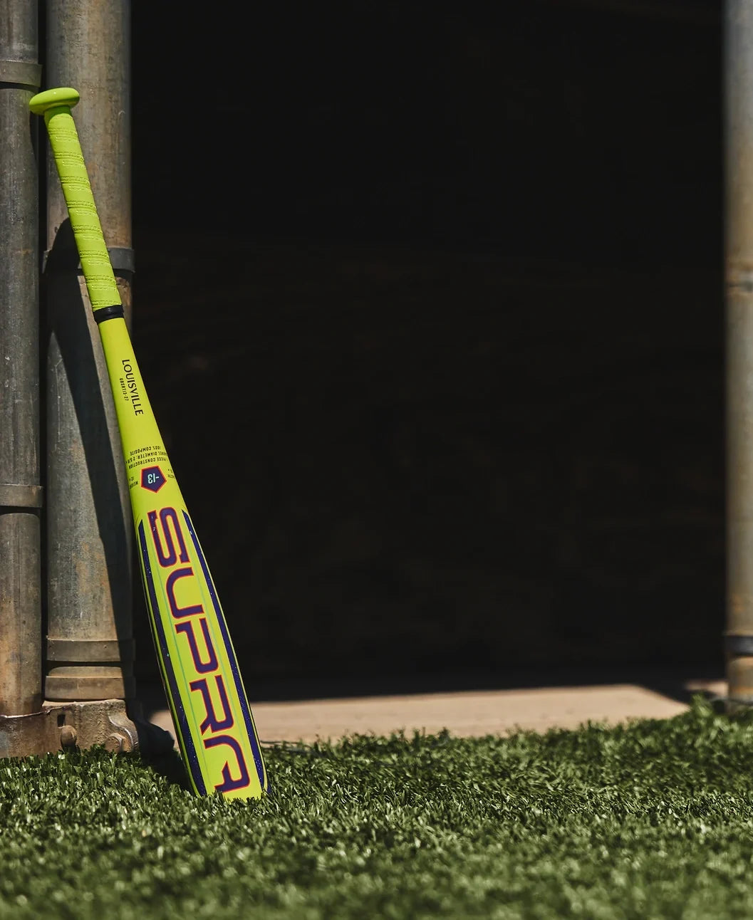 Louisville Slugger 2027 Supra (-13) Usa Tee-ball Bat Wbl4266010 - Neon Yellow Navy