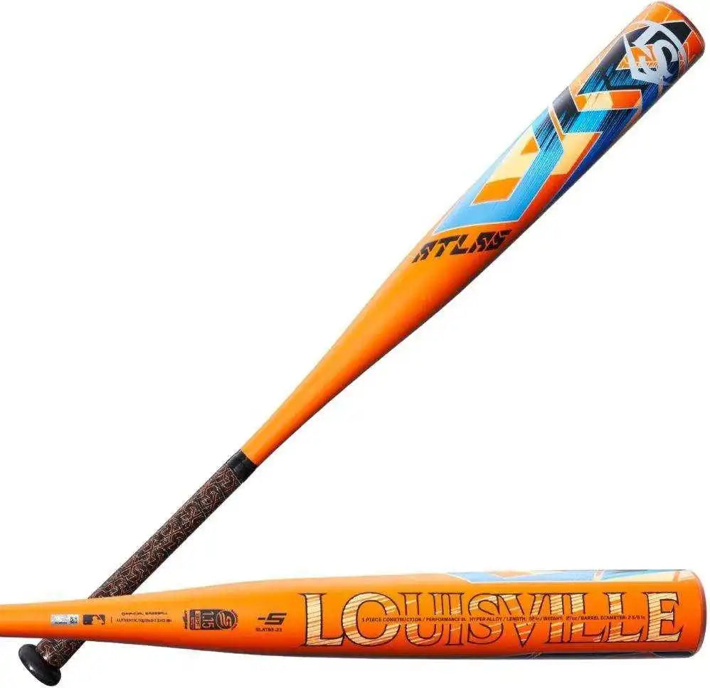 Louisville Slugger Atlas (-5) Usssa Bat - Black Orange