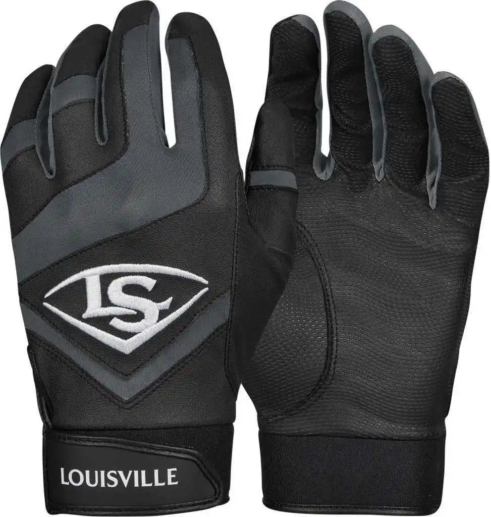Louisville Slugger Genuine Batting Gloves - Black
