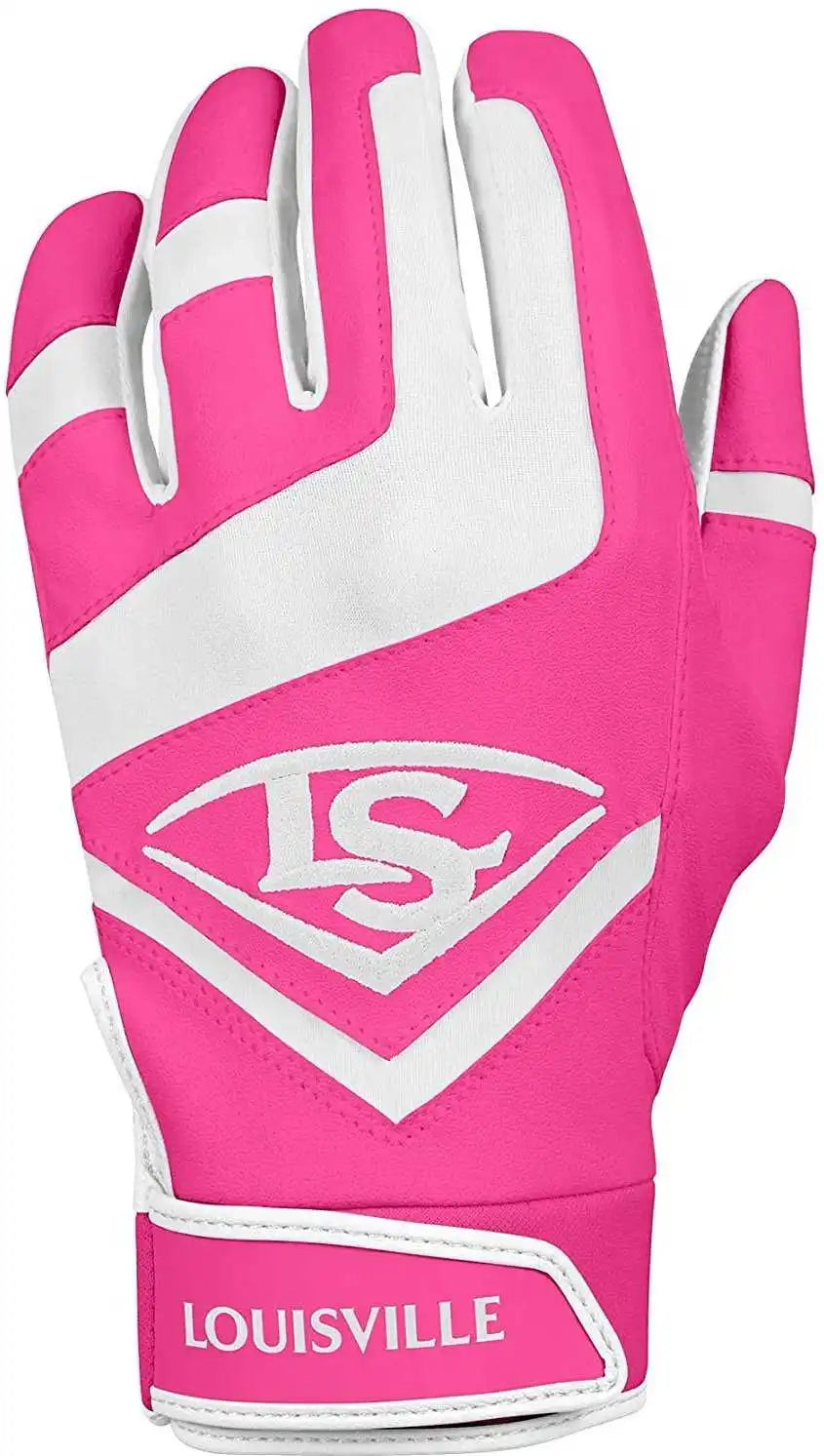 Louisville Slugger Genuine Batting Gloves - Pink