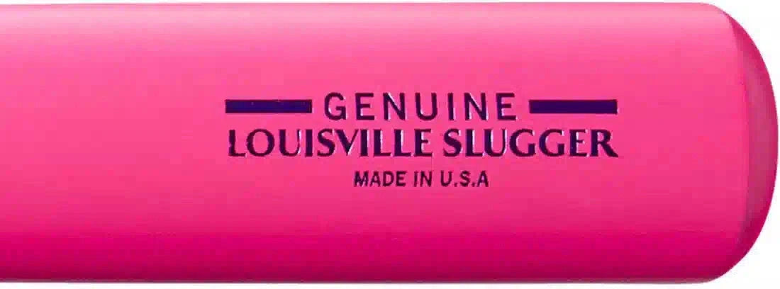 Louisville Slugger Genuine Mix Baseball Bat Wbl4190010 - Pink Blue
