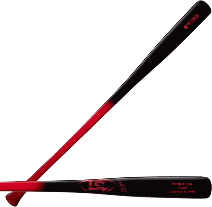 Louisville Slugger Maple G160 Fungo Bat - Red Black - 36’’