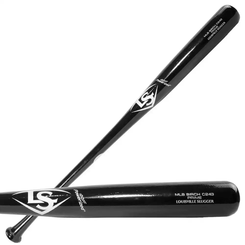 Louisville Slugger Mlb Prime C243 Birch Bat Wbl4156010 - Black