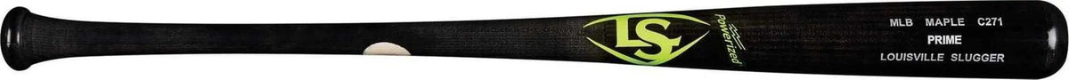 Louisville Slugger Mlb Prime Maple C271 Bat - Bk Neon Yellow - Black Lime / 33’’