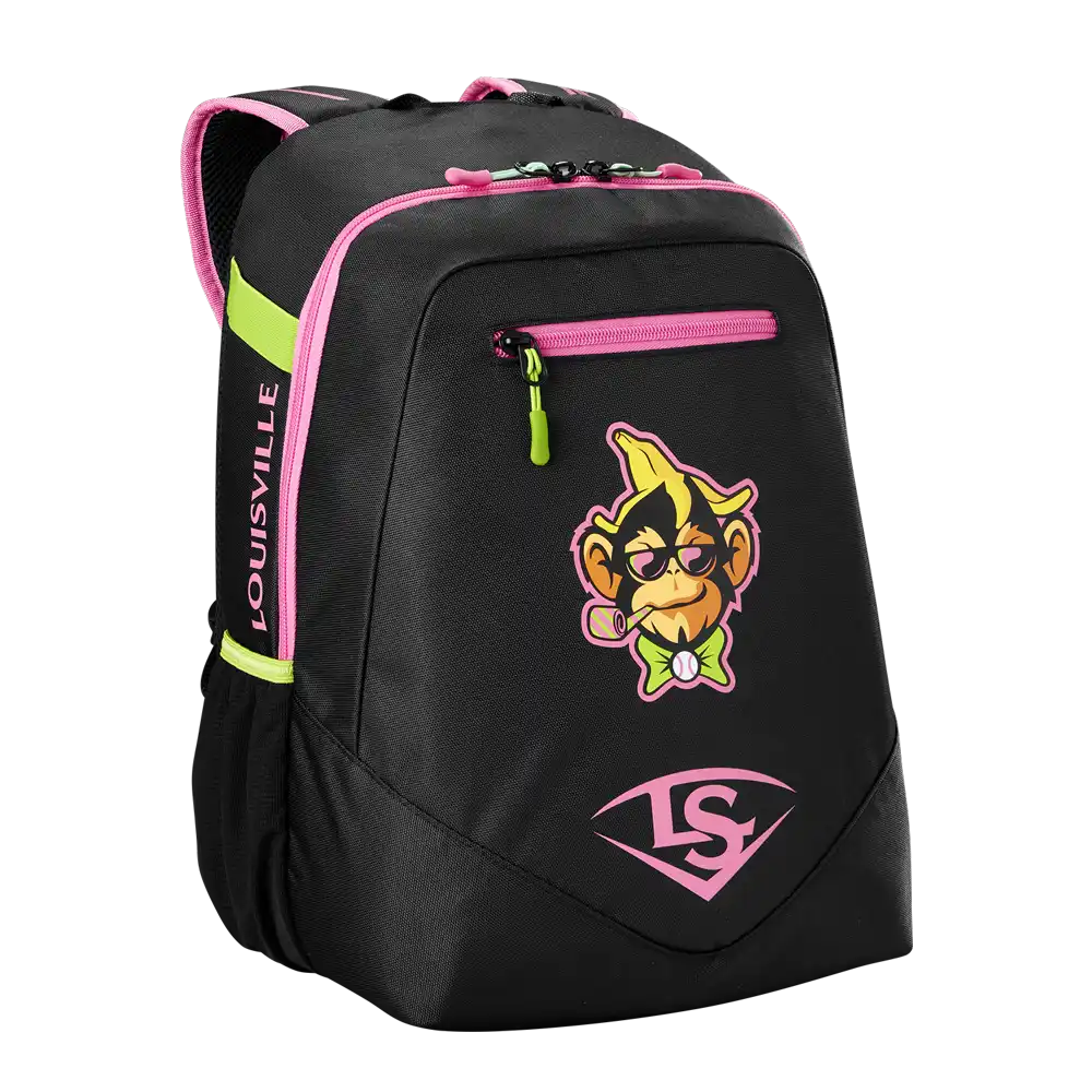 Louisville Slugger Party Animals Powerized Stick Pack Backpack Wb5763701 - Black