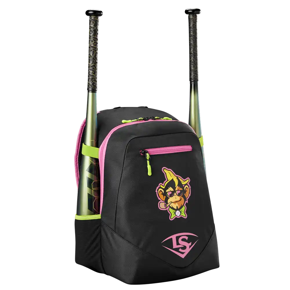 Louisville Slugger Party Animals Powerized Stick Pack Backpack Wb5763701 - Black