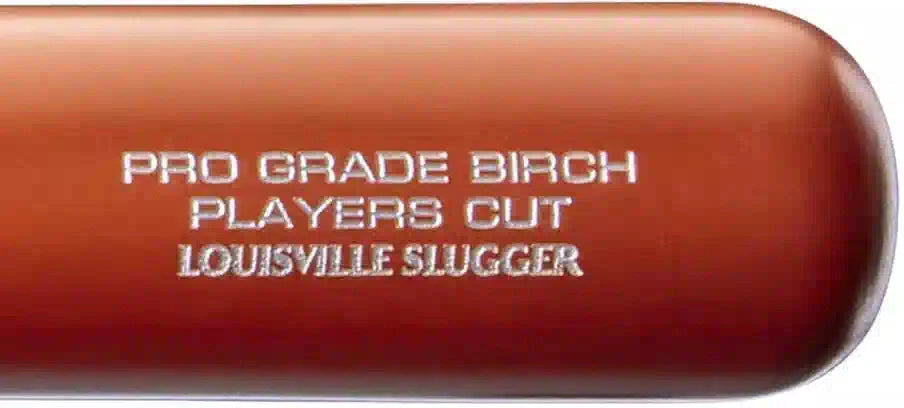 Louisville Slugger Player’s Cut Birch Baseball Bat Wbl4159010 - Copper