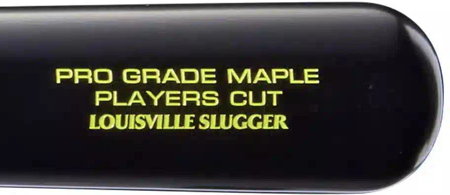 Louisville Slugger Player’s Cut Maple Baseball Bat Wbl4158010 - Black