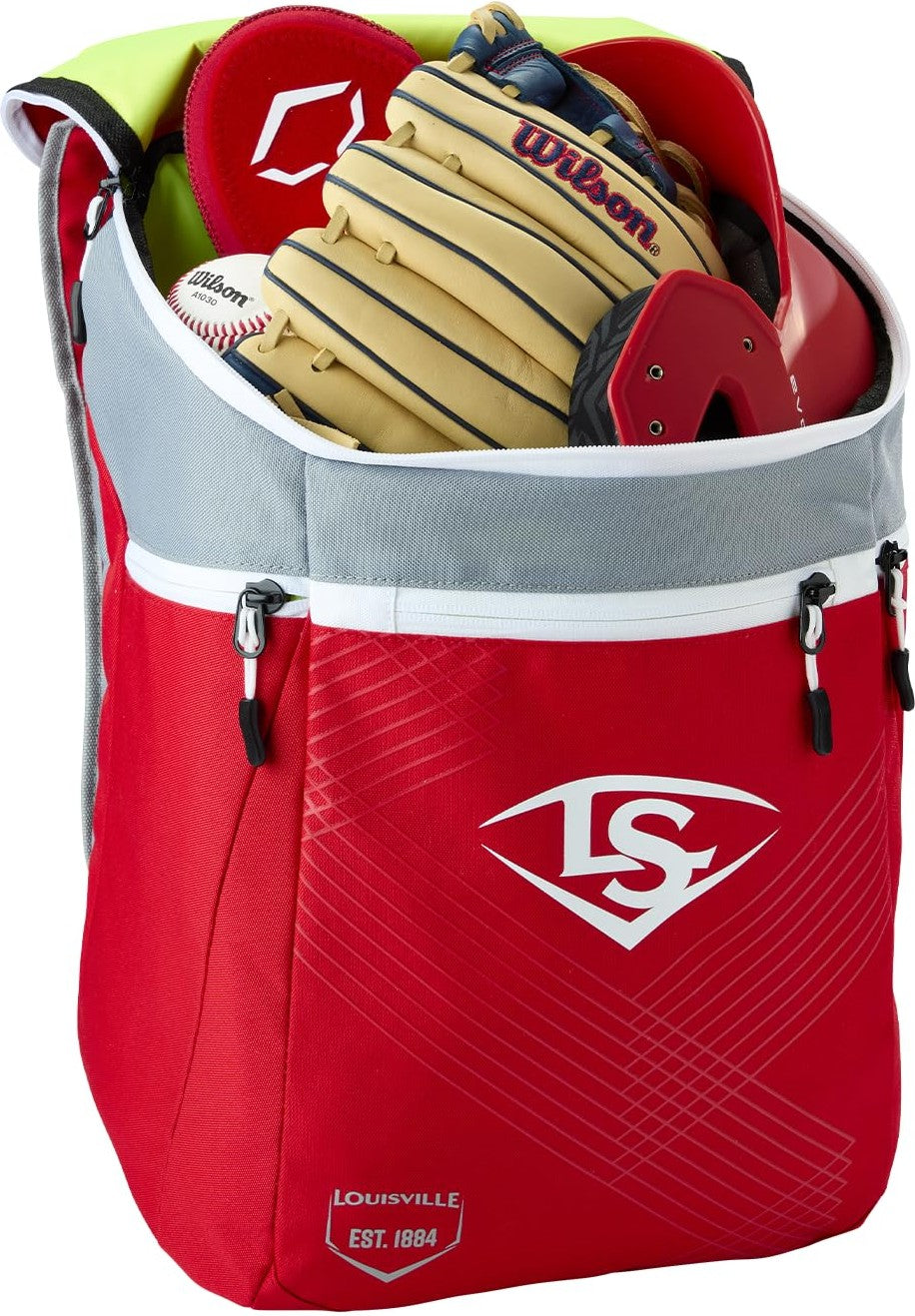 Louisville Slugger Powerized Stick Backpack Wb5757605 - Scarlet - Red