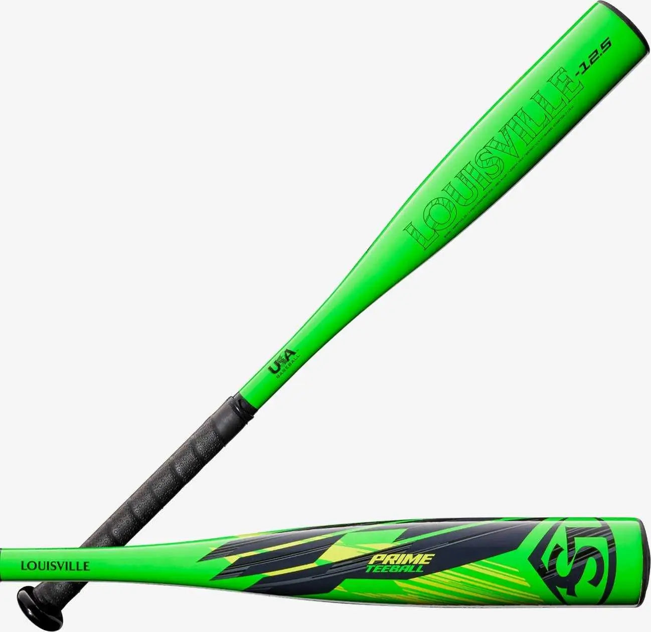 Louisville Slugger Prime (-12.5) Tee Ball 2 1/4’’ Bat - Lime Dark Gray