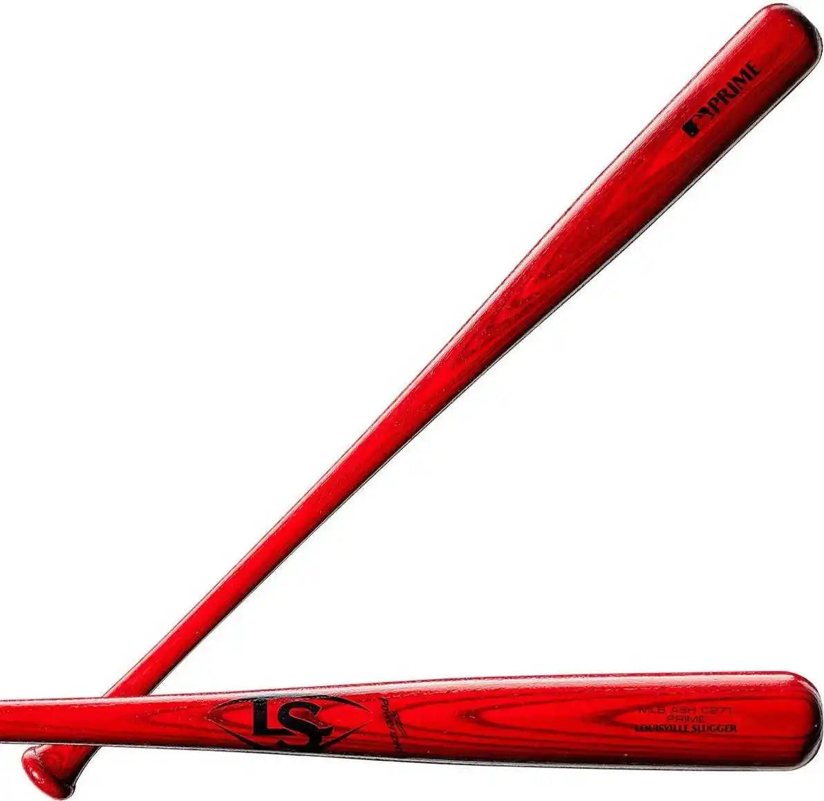 Louisville Slugger Prime C271 Firestix Ash Bat - Red