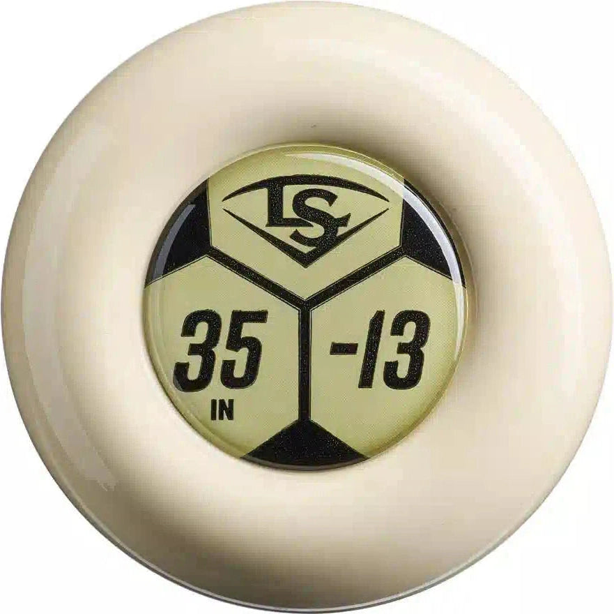 Louisville Slugger Pro Prime Alloy Fungo (-13) 35’’ Ivory Training Bat Wbl4202010 - 22.0 Oz
