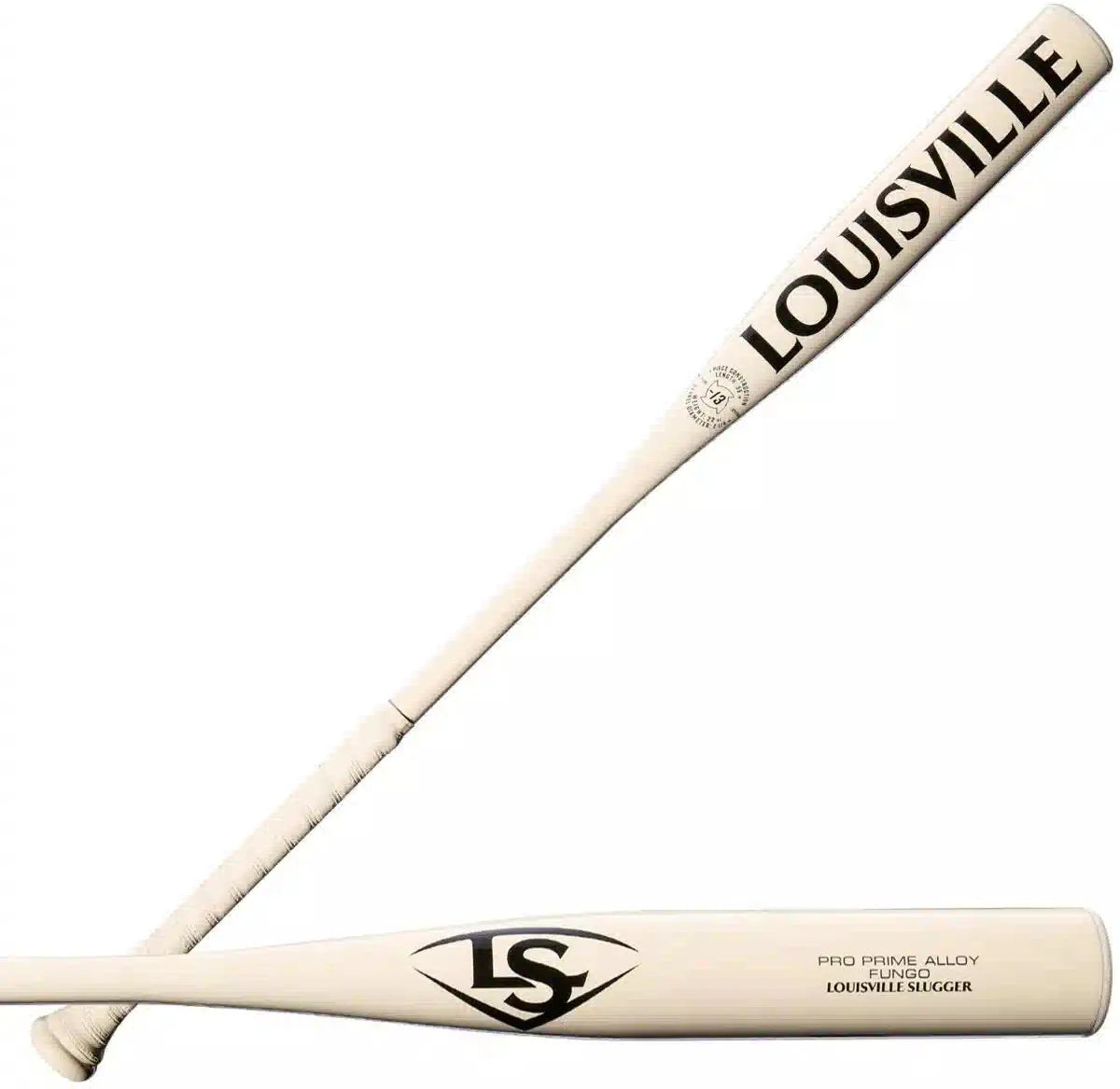 Louisville Slugger Pro Prime Alloy Fungo (-13) 35’’ Ivory Training Bat Wbl4202010 - 22.0 Oz