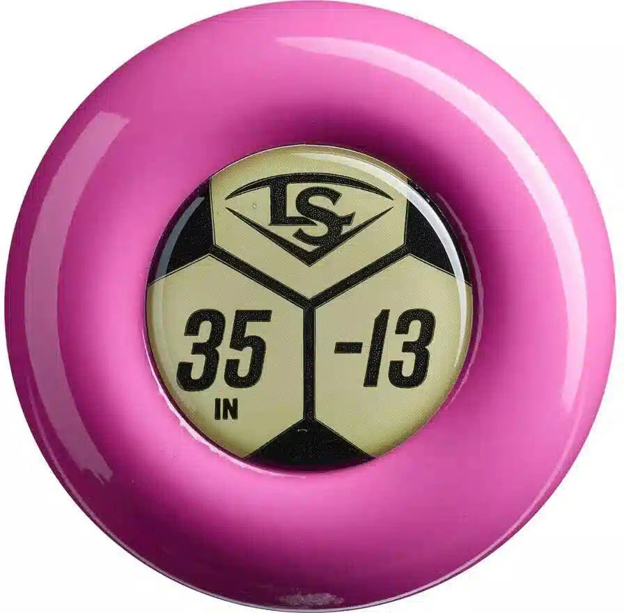 Louisville Slugger Pro Prime Alloy Fungo (-13) 35’’ Pink Training Bat Wbl4204010 - 22.0 Oz