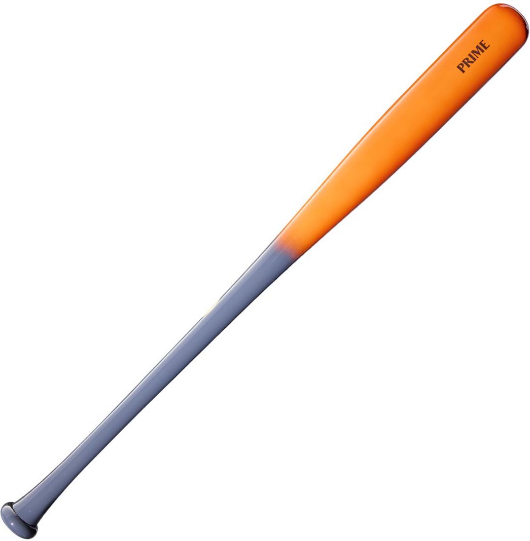 Louisville Slugger Pro Prime CB35 Maple Wood Baseball Bat WBL4154010 - Charcoal Neon Orange - HIT a Double - 1