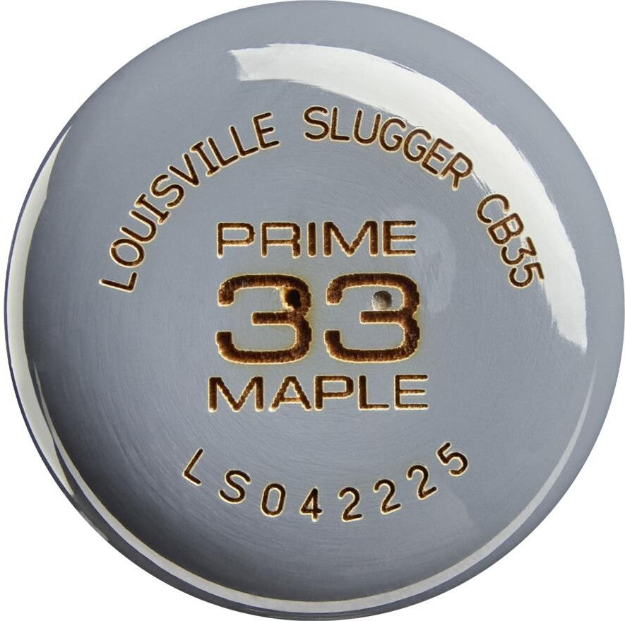 Louisville Slugger Pro Prime CB35 Maple Wood Baseball Bat WBL4154010 - Charcoal Neon Orange - HIT a Double - 7