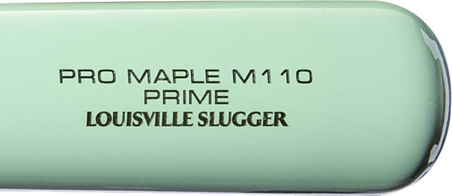 Louisville Slugger Pro Prime M110 Maple Wood Baseball Bat WBL4150010 - Mint Black - HIT a Double - 5