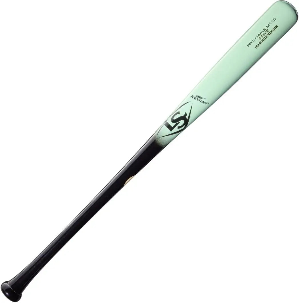 Louisville Slugger Pro Prime M110 Maple Wood Baseball Bat Wbl4150010 - Mint Black