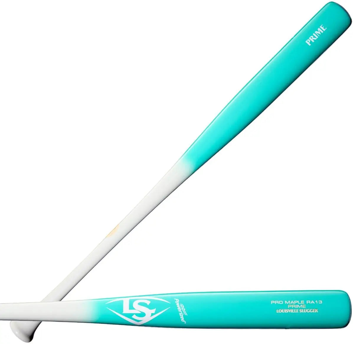 Louisville Slugger Pro Prime Ra13 Maple Wood Baseball Bat Wbl4153010 - White Teal