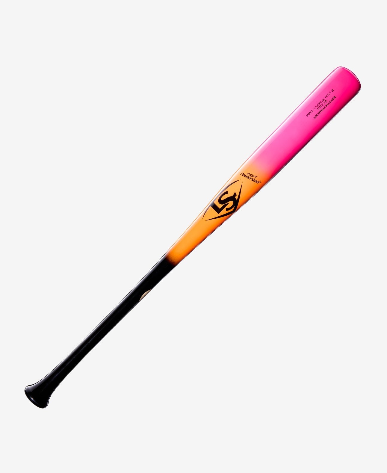 Louisville Slugger Pro Prime Ra13 Sunset Maple Bat Wbl4297010 - Black Neon Orange Pink