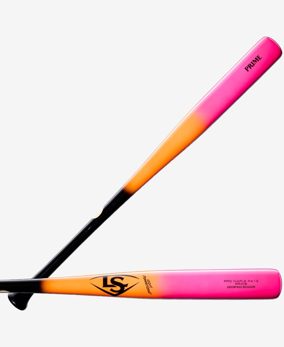 Louisville Slugger Pro Prime Ra13 Sunset Maple Bat Wbl4297010 - Black Neon Orange Pink