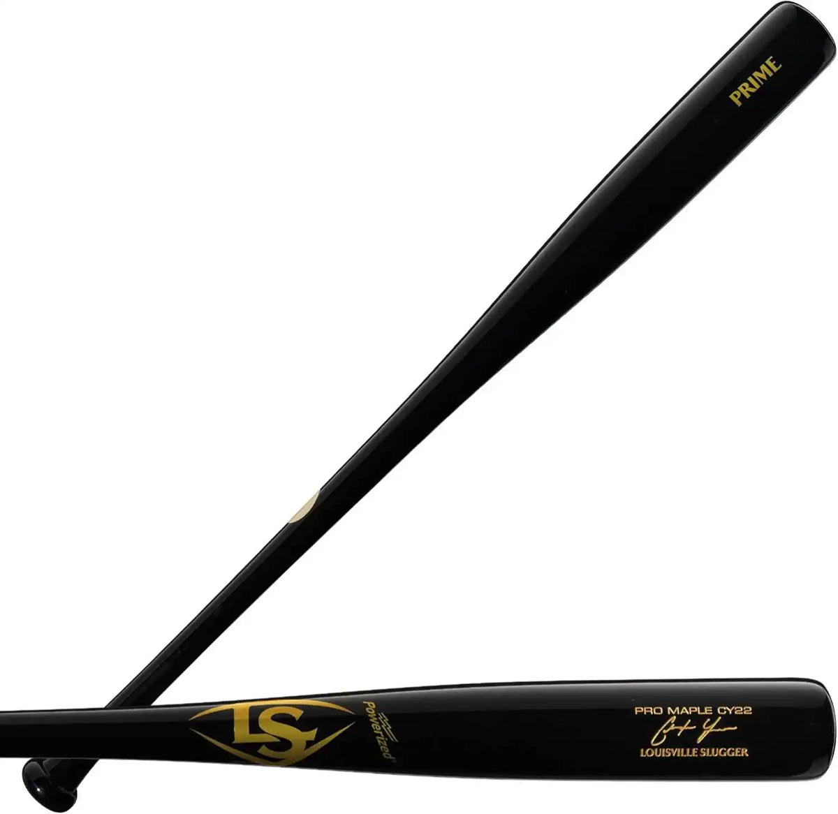 Louisville Slugger Pro Prime Signature Series Cy22 Christian Yelich Maple Bat - Black Gold