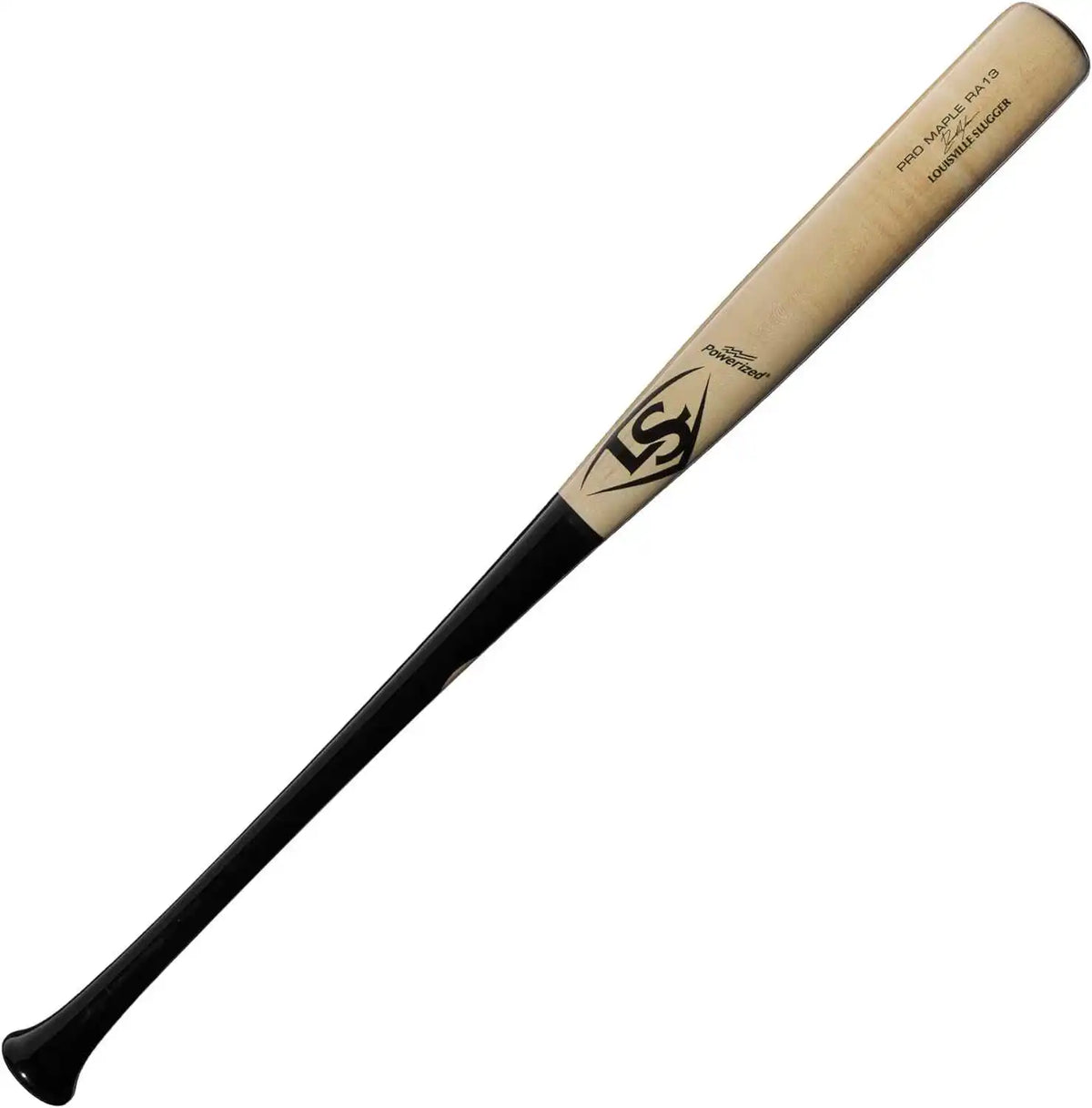 Louisville Slugger Pro Prime Signature Series Ra13 Ronald Acuna Jr Maple Bat - Black Natural)