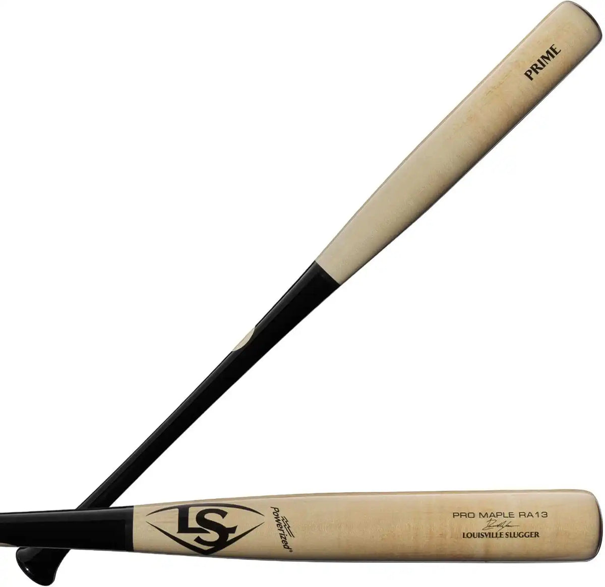 Louisville Slugger Pro Prime Signature Series Ra13 Ronald Acuna Jr Maple Bat - Black Natural)