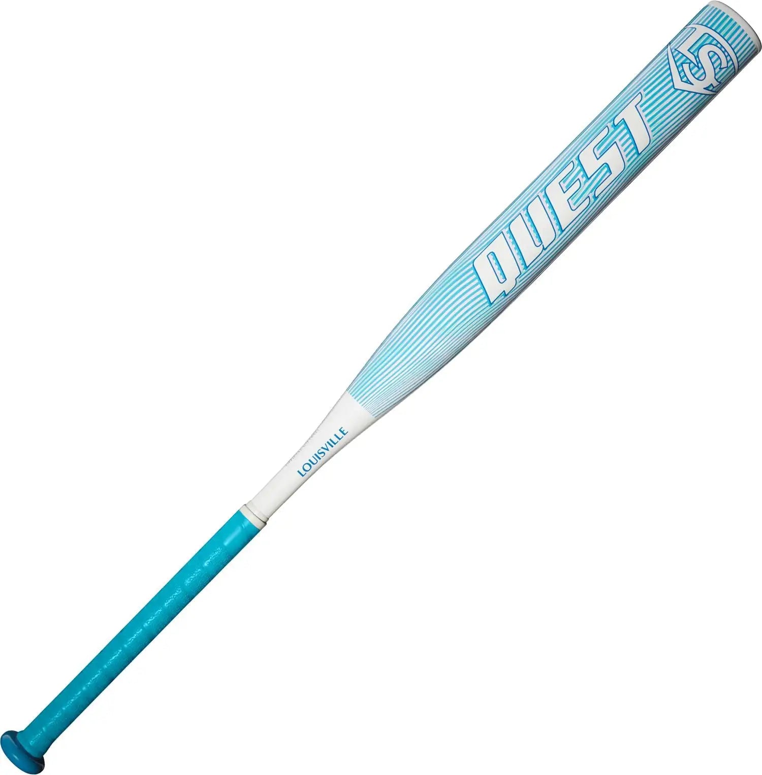 Louisville Slugger Quest (-12) Fastpitch Bat Wbl2987010 - Light Blue White