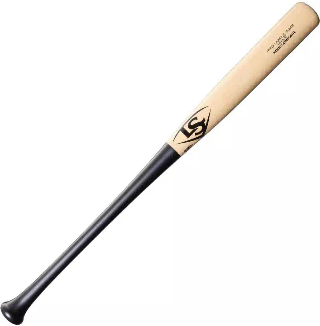 Louisville Slugger Ra13 Pro Prime Maple Wood Composite (-3) Bbcor Baseball Bat Wbl4163010 - Black Natural