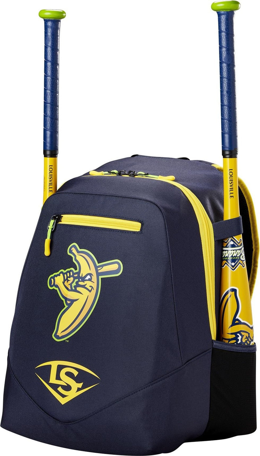 Louisville Slugger Savannah Bananas Powerized Stick Backpack Wb5763601 - Navy